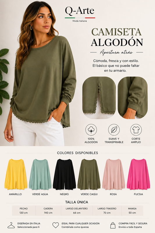 Camiseta Algodon