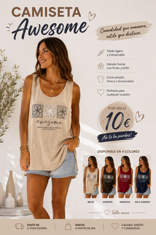 Camiseta Estampada