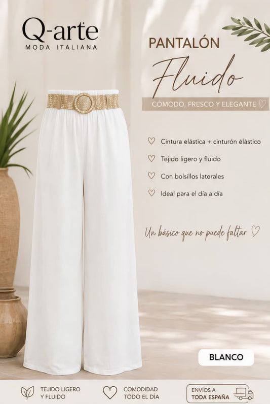 Pantalon con cinturon