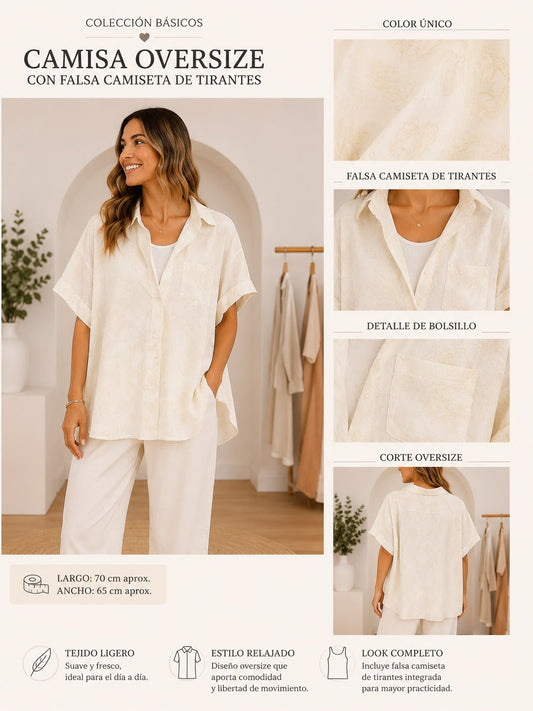 Camisa Oversize