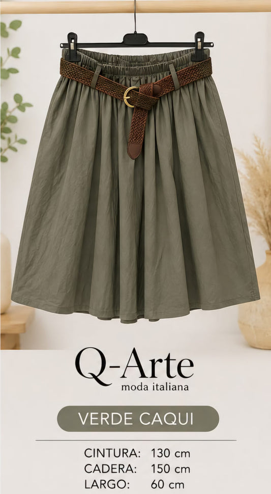 Pantalon con cinturon diseño