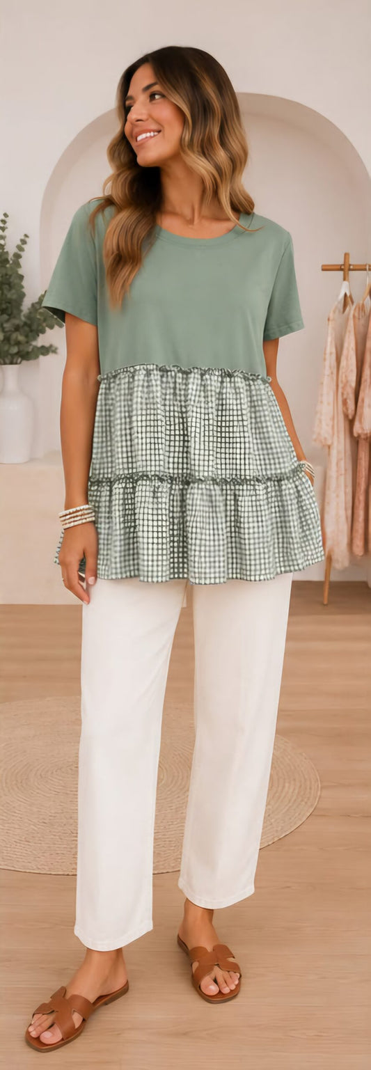Blusa peplum