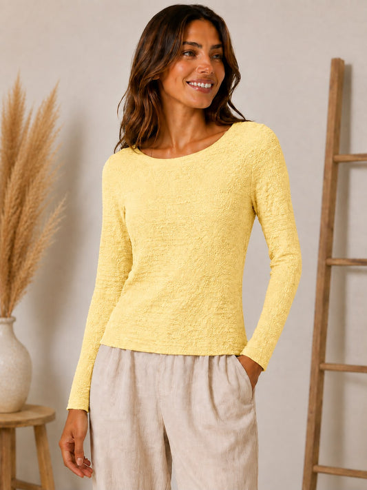Blusa basica textura