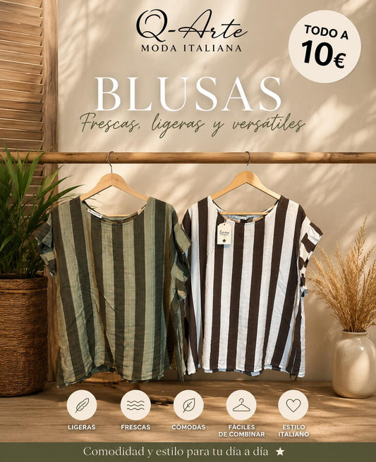 Blusa Bambula rallas