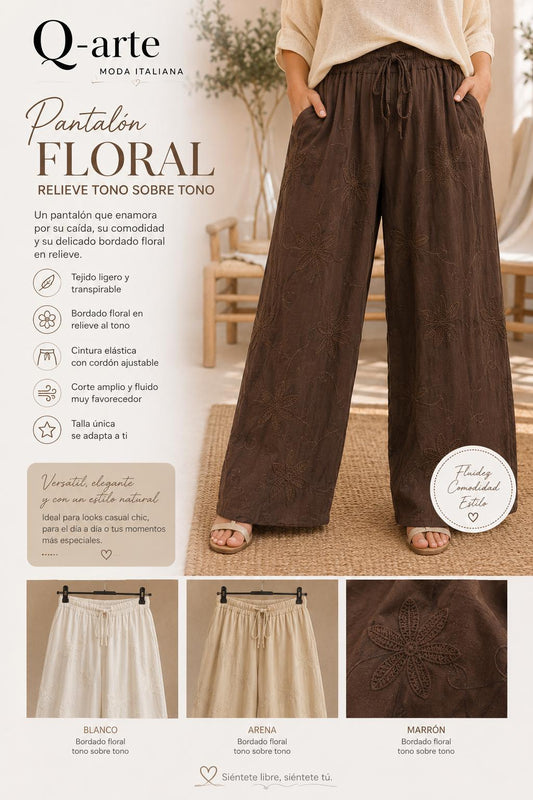 Pantalon estampado