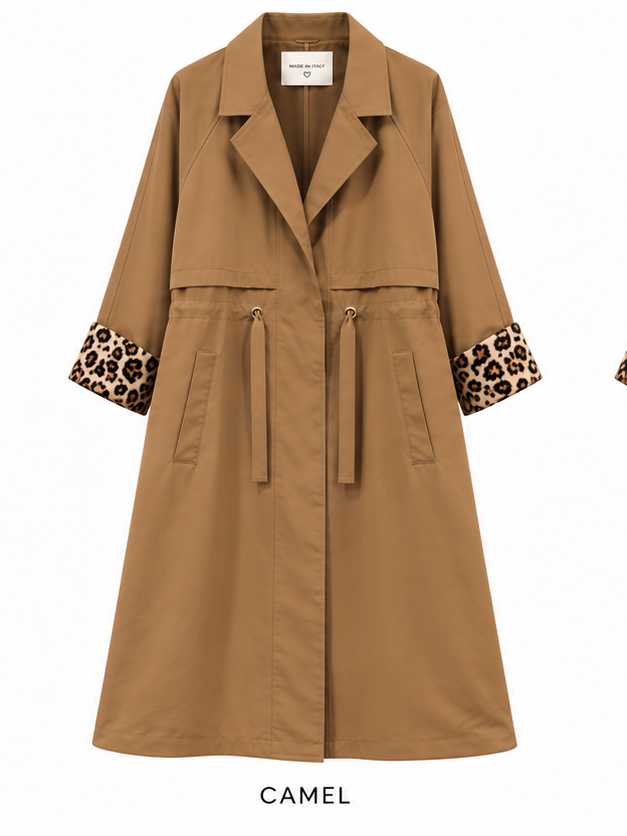 Gabardina B30-3 camel